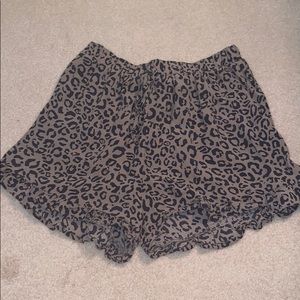 Cheetah shorts